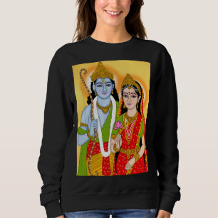 Camiseta Senhor Sitaram Hoodie – Roupas Espirituais para De