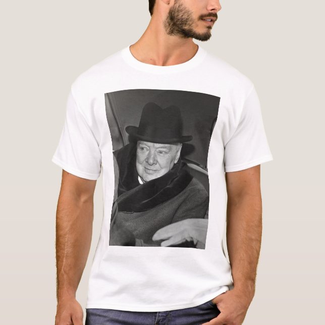 Camiseta Senhor Winston Churchill (Frente)