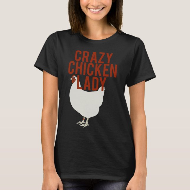 Camiseta Senhora 61 Louca de Frango (Frente)