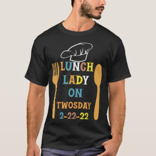 Camiseta Senhora Almoçada Engraçada Na Segunda-Feira 2222 2