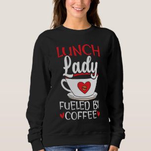 Camiseta Senhora Almoçada Por Uma Trabalhadora De Café