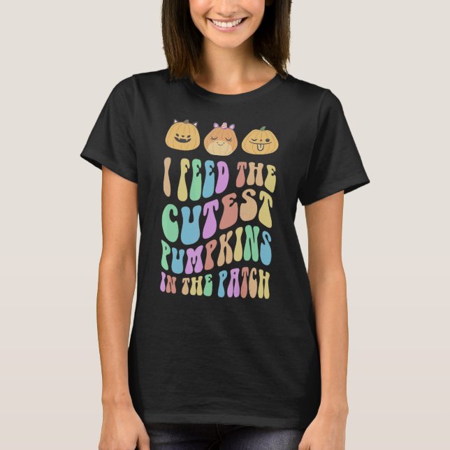 Camiseta Senhora Almoçadora De Groovy Eu SINTO Os BOMBEIROS (Frente)