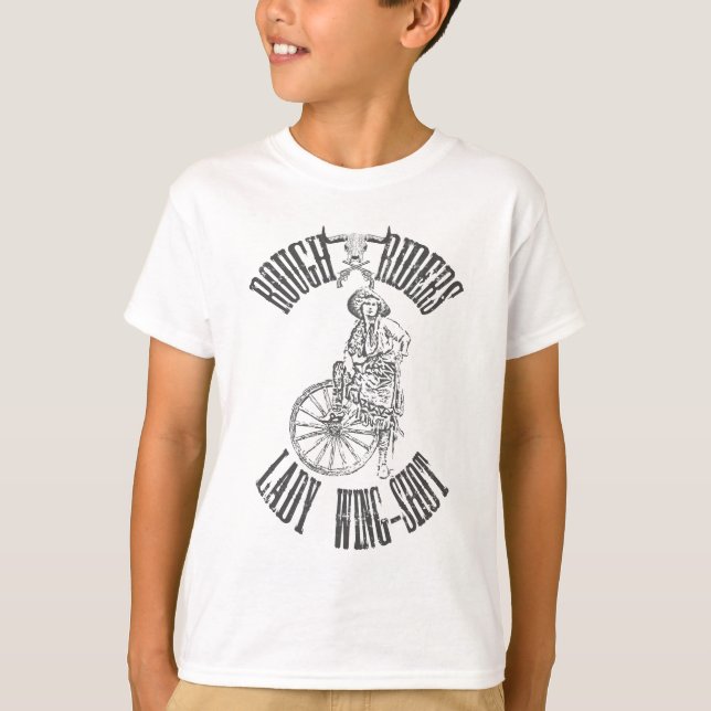 Camiseta SENHORA ASA TIRO Annie Oakley (Frente)