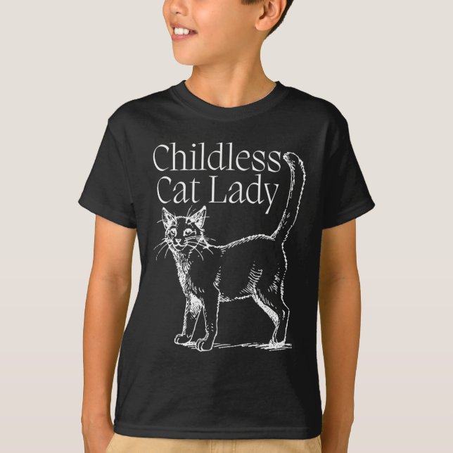 Camiseta Senhora de Gato Sem Fios (Frente)