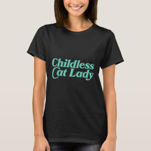 Camiseta Senhora de Gato Sem Fios, Retrovibrante