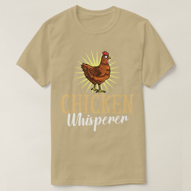 Camiseta Senhora de Jardinagem de Frango Hen (Frente do Design)