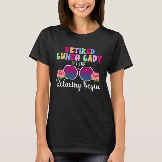 Camiseta Senhora do almoço aposentada relaxando moça do alm (Frente)