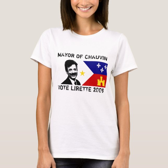 Camiseta Senhora do MAYOR CHAUVIN (Frente)