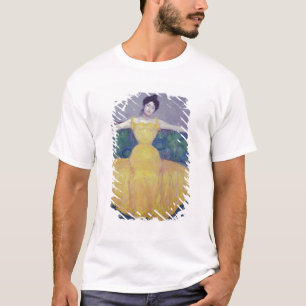 Camiseta Senhora em um vestido amarelo, 1899