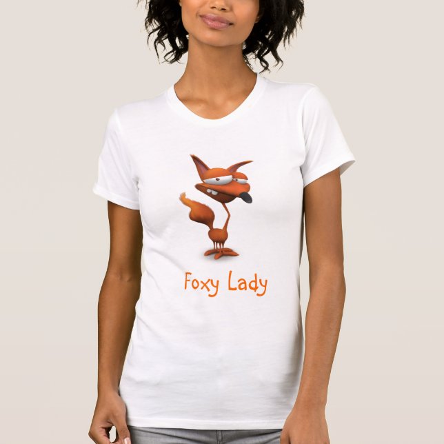Camiseta Senhora Foxy (Frente)