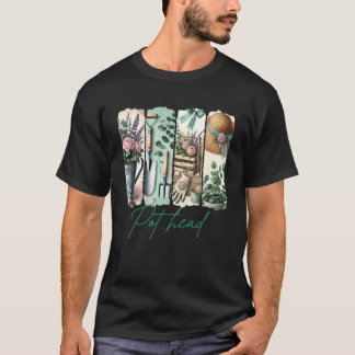 Camiseta Senhora Jardineira de Plantas de Jardinagem Pincel
