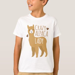 Camiseta Senhora louca da alpaca
