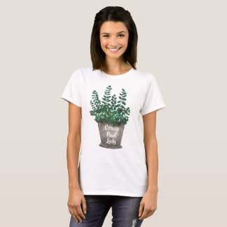 Camiseta Senhora louca da planta II