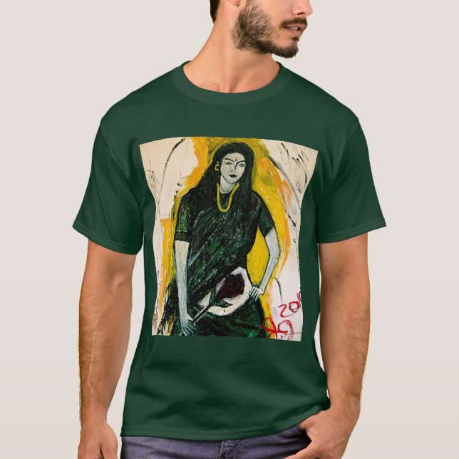 CAMISETA SENHORA MEDITERRÂNEA (Frente)