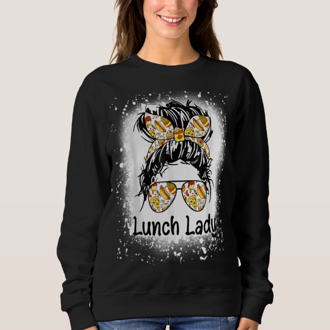 Camiseta Senhora Mensada Almofada do Almoço do Almoço Dama  (Frente)