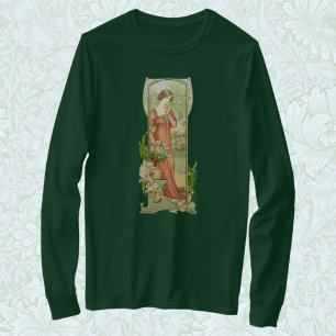Camiseta Senhora na estufa