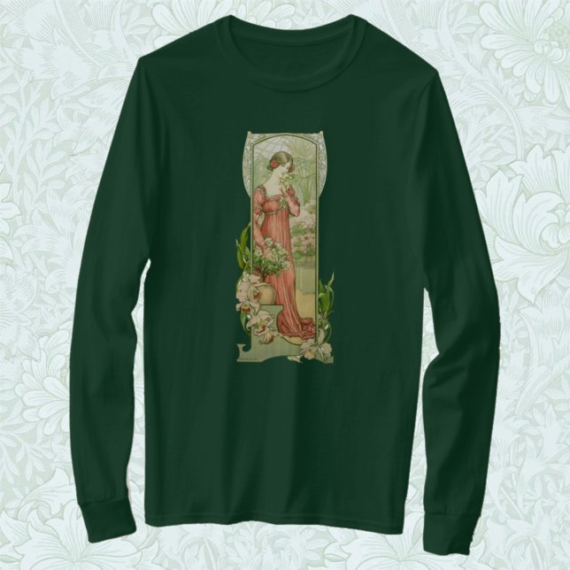 Camiseta Senhora na estufa (Criador carregado)