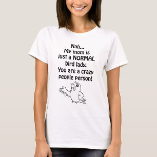 Camiseta Senhora normal do pássaro