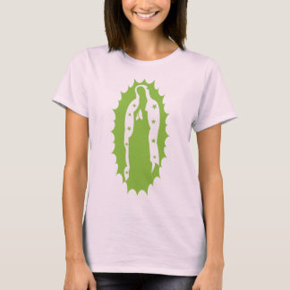 Camiseta senhora orgânica (nossa guadalupe)