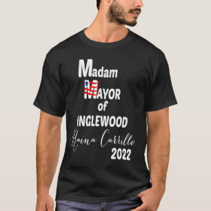 Camiseta SENHORA PREFEITA DE INGLEWOOD Raina Carrillo 2022