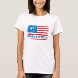 Camiseta Senhora Presidente Harris 47