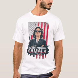 Camiseta Senhora Presidente Kamala Harris