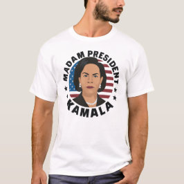 Camiseta Senhora Presidente Kamala Harris