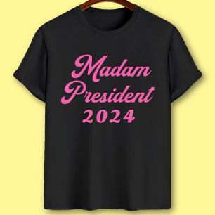 Camiseta Senhora Presidente Kamala Harris 2024