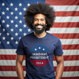 Camiseta Senhora Presidente Kamala Harris Eleição 2024