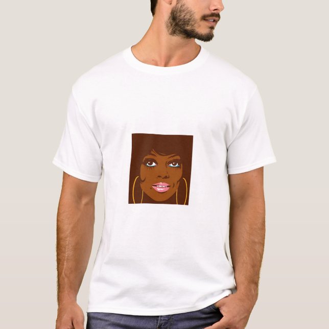 Camiseta senhora preta (Frente)
