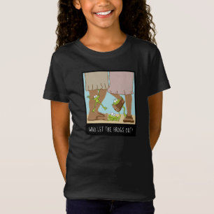 Camiseta SENHORA QUE DEIXOU OS Sapos Sair