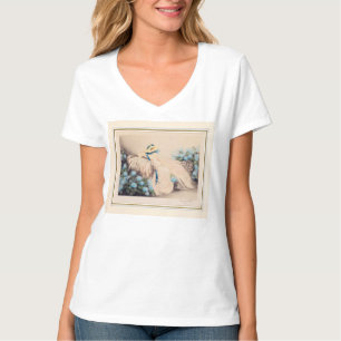 Camiseta Senhora Rosa, 1933, por Louis Icart