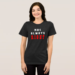 Camiseta Senhora sempre certa