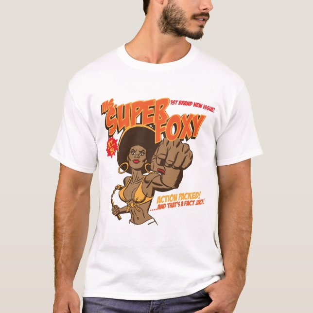 Camiseta Senhora Super Foxy (Frente)