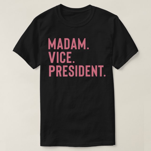 Camiseta Senhora Vice-Presidente Premium (Frente do Design)