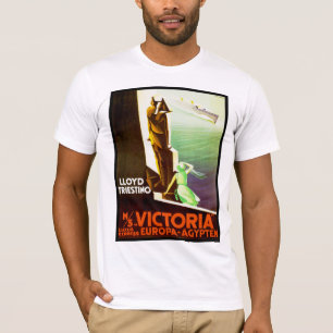 Camiseta Senhora Victoria de Lloyd Triestino