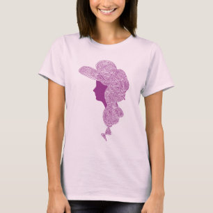 Camiseta Senhora Vitoriana - Roxo