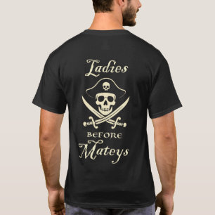 Camiseta Senhoras Antes Do Matey Pirata