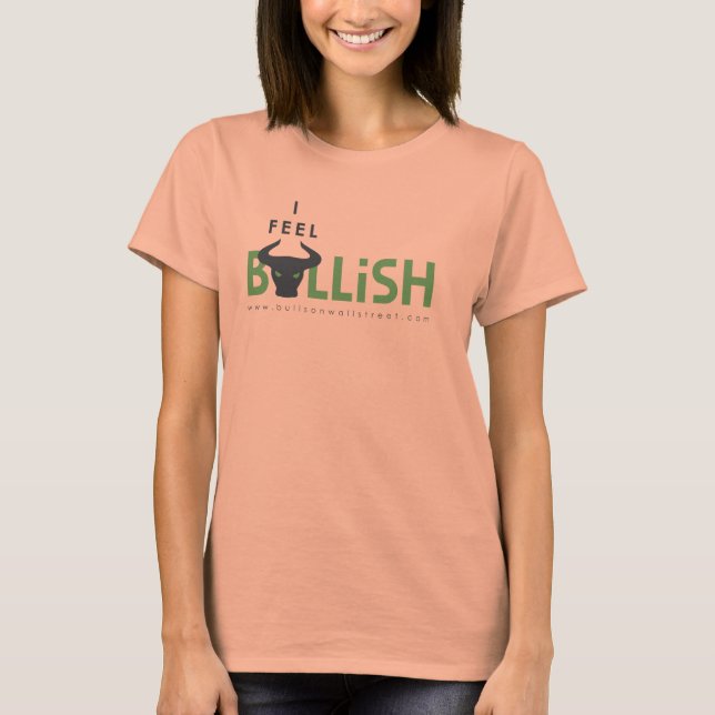 Camiseta Senhoras da Vintage BULLISH (Frente)