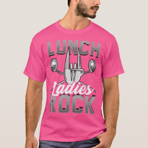 Camiseta Senhoras De Almoço Que Trabalham No Cafeteria Da D