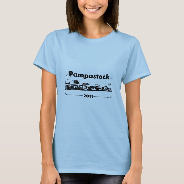 Camiseta Senhoras Pampastock 2011 (Frente)