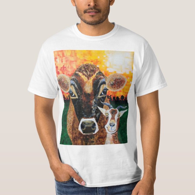 Camiseta Senhoras que munch o design (Frente)