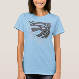 Camiseta Senhoras que sangram o T