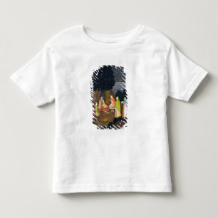 Camiseta Senhoras visitando um Yogini, Escola de Faqurullah