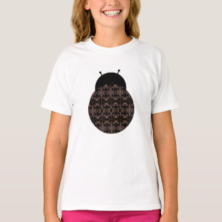 Camiseta Senhorita Joaninha de Chocolate Gráfico Infantil
