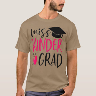 Camiseta Senhorita Kinder Formando Jardim de Infância Neve 