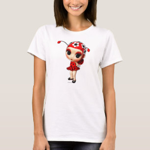 Camiseta Senhorita Ladybug Mulheres