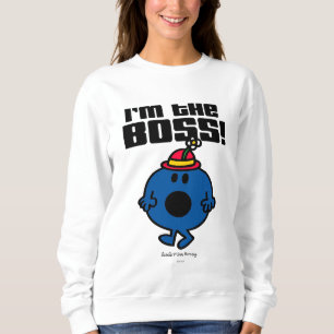 Camiseta Senhorita pequena Bossy   eu sou o chefe