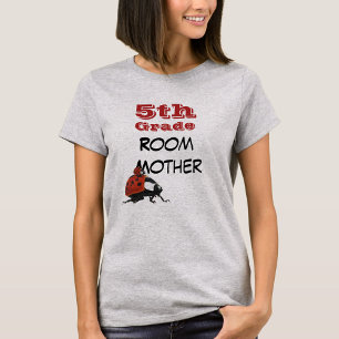Camiseta Senhorita Themed School Room Mãe