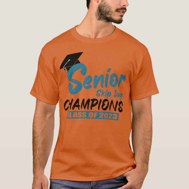 Camiseta Senior 2023 Gift Skip Day Class of 2023 Graduation (Frente)